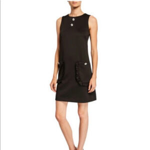 Betsey Johnson Floral Appliqué Dress‎ Size 10